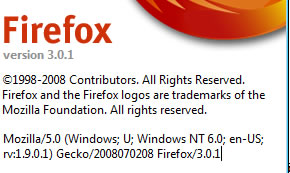 About Mozilla Firefox