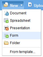 Google Docs Forms