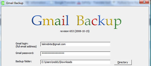 Gmail Backup