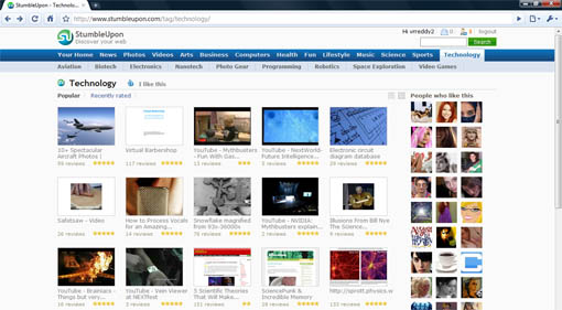 Stumbleupon Technology
