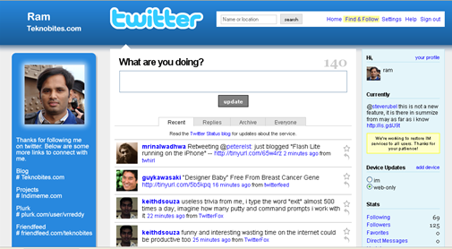 Twitter Extended Profiles