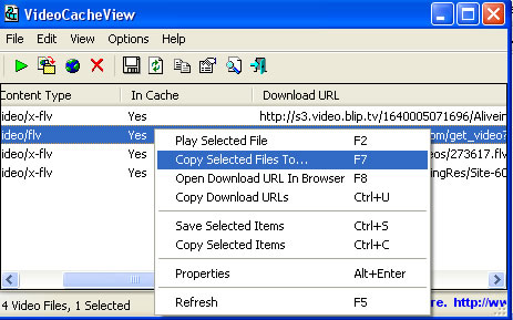 videocacheview extracts videos from browser cache videocacheview