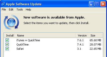 Apple Software Update