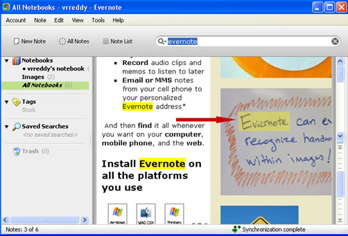 evernote windows app