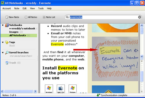 evernote windows app