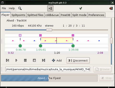 mp3 ogg splitter