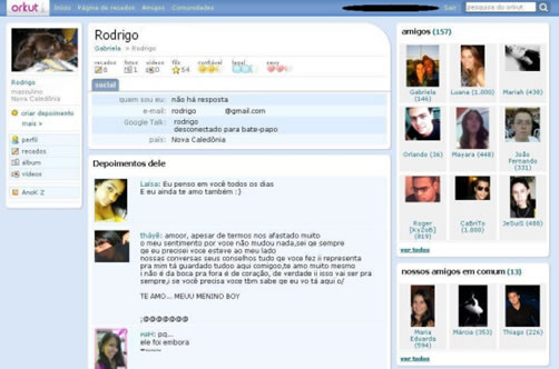 orkut redesign