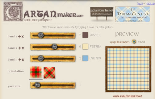 tartan maker