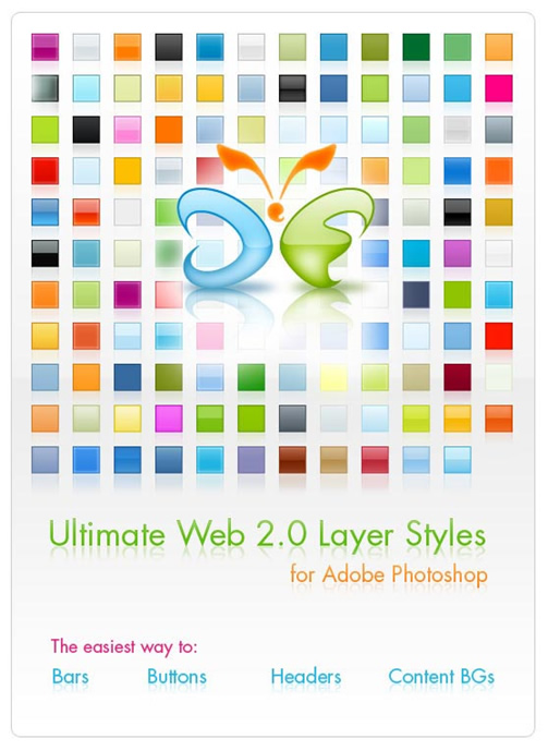 Ultimate Web20 Photoshop Layers