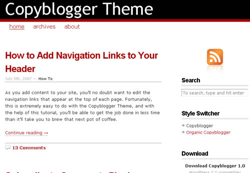 copyblogger theme