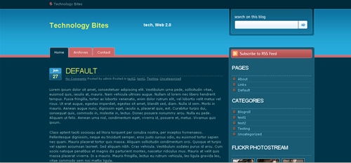salmon dark wordpress theme