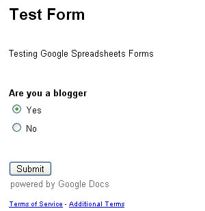 spreadsheets form example