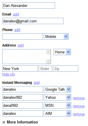 multi IM chat in gmail