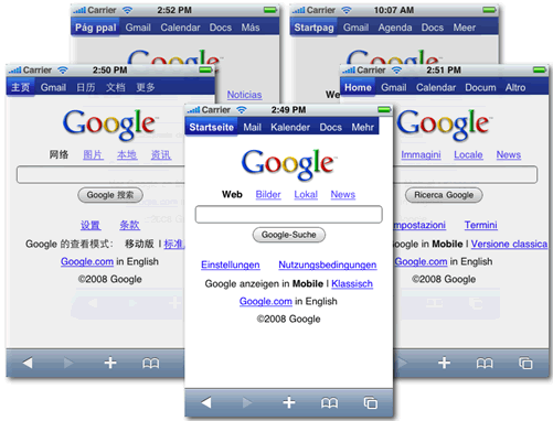 Google On iPhone