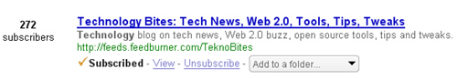 feed subscribers feed subscribers