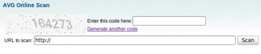 AVG Online Web Pages Scan