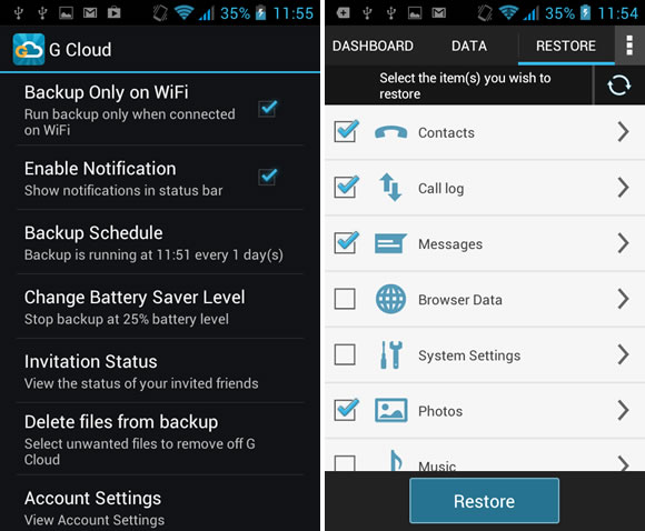 G-ClouD-Backup-Restore