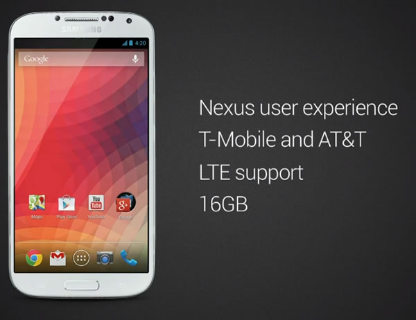 Galaxy S4 Nexus Device