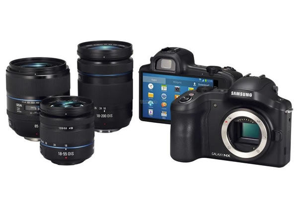 Samsung DSLR Camera with Lenses