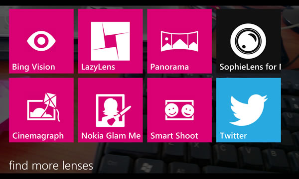 Twitter for Windows Phone with Lens support