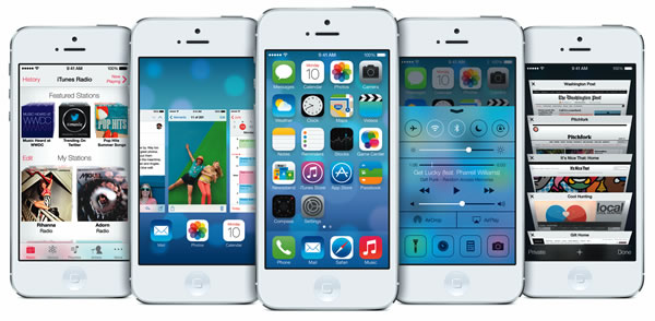 iOs 7 unveiled with new features