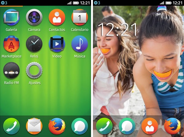 Firefox OS User Interface