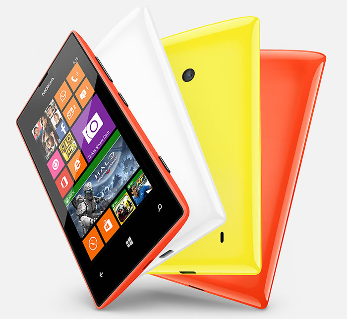 Nokia Lumia 525 comes in four colors