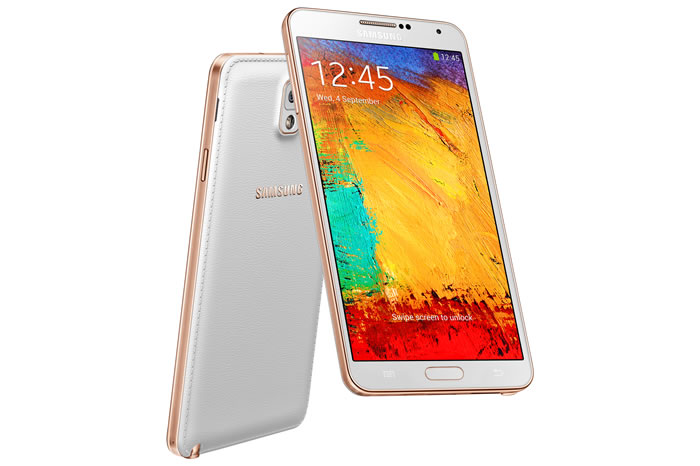 Samsung Galaxy Note 3 Rose Gold Variant