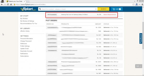 Flipkart and duplicate products