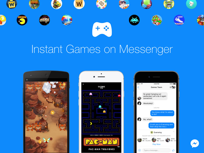 You Can Now Play Instant Games Like Pac-Man On Facebook Messenger • Technology Bites