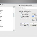 Schedule backups or sync files with Backup SafeKeeper