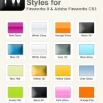 Web 2.0 Styles for Fireworks