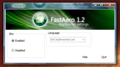 FastAero gives Vista like Aero Effects for Windows XP