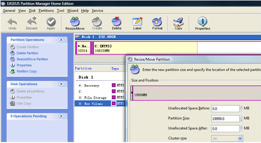 EASEUS Partition Manager for Creating and Managing Hard Drive Partitions
