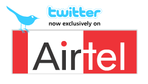Twitter launches SMS in India with Bharti Airtel