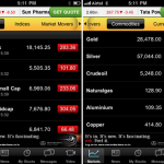 MoneyControl.com’s Markets on Mobile App for Android and Iphone
