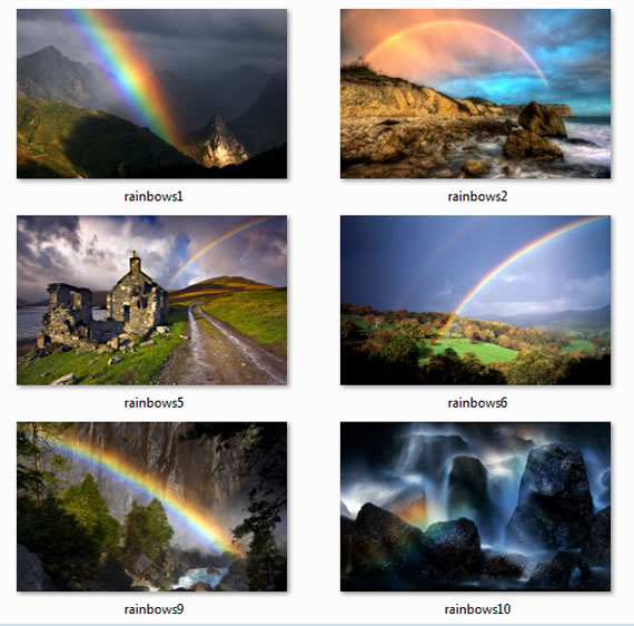 How to Extract Wallpapers from Windows Themes