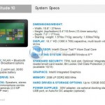 Dell’s Windows 8 tablet specs leaked, 10.1’ screen, 2GB RAM, Atom processor