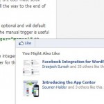 Facebook launches a new social plugin Recommendations Bar