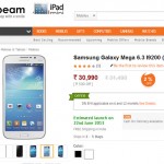Samsung Galaxy Mega 6.3 for Pre-Order at Rs. 30,990