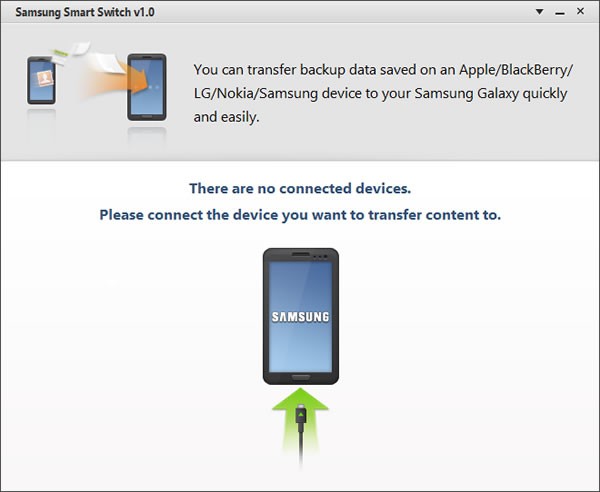 Samsung Smart Switch Application