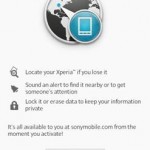 Protect, Track your Sony Xperia Phone with “my Xperia” app