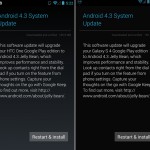 Android Update for HTC One and Galaxy S4