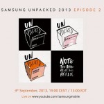 Samsung Galaxy Note 3 Unpacked Event Invite