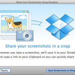 Dropbox uploads screenshots automatically