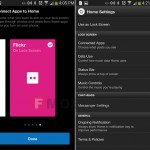 Facebook Home Updated to support Flickr, Instagram, Tumblr and Pinterest