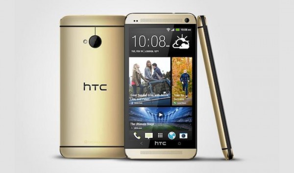 HTC One Gold Color Available Now