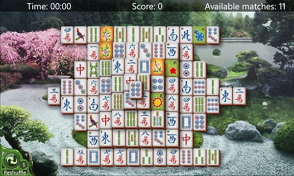 Solitaire, Mahjong, and MineSweeper for Windows Phone